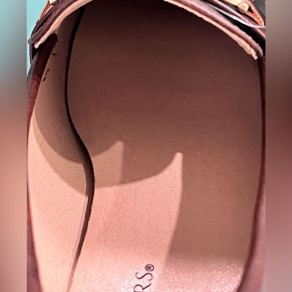 Kim Rogers Ultra Comfort Chocolate Loafers with Chain Detail NWOT 7.5W Eileen - Picture 8 of 8